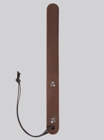 DOMINIX Deluxe BRAUN Leather Paddle