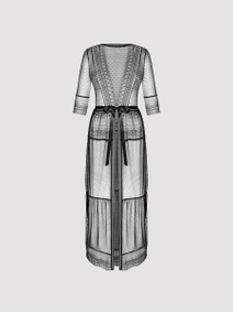 Obsessive Estiqua Peignoir Kimono & String