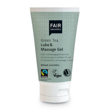 fair squared green tea gel massage gleitgel 50ml amorana