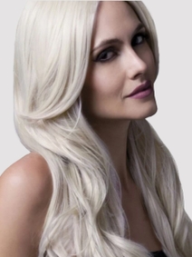 fever khloe blonde perücke closeup vorne Amorana