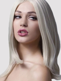 fever sophia blonde perücke closeup vorne Amorana