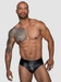Noir-Handmade Missbehaved H065 Slip pour homme