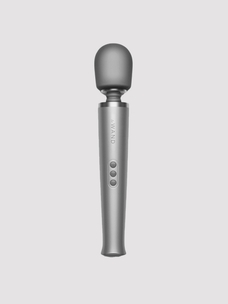 le wand rechargeable vibrating massager stabvibrator grau frontal