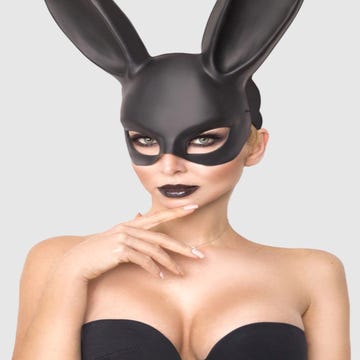 leg avenue masquerade rabbit mask amorana