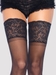 Leg-Avenue Stay-Up Black Halterlose Strümpfe
