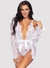 Leg-Avenue Floral Lace Dessous Set