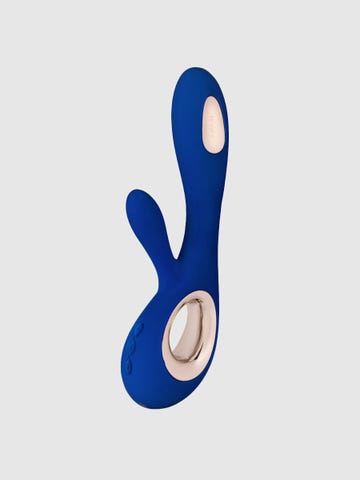 Lelo Soraya Wave blau rabbit vibrator frontbild amorana
