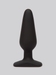 Lovehoney Plug anal noir de taille moyenne classique