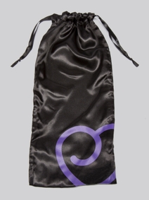 Lovehoney Satin Drawstring Toy Bag Black