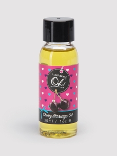 Lovehoney Oh! Huile de massage comestible saveur cerise 30 ml