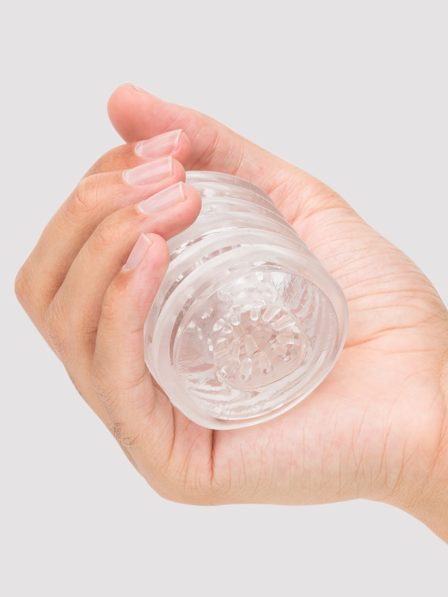 Lovehoney Head Master Blowjob-Masturbator, Transparent - Amorana