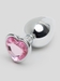 Lovehoney Metal Anal Plug with Crystal Heart