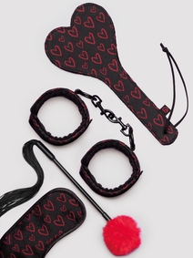 Kit de bondage Lovehoney à imprimé cœur
