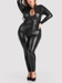 Lovehoney Fierce Wet-Look Catsuit mit Reissverschluss