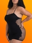 Lovehoney figurbetontes transparentes Minikleid