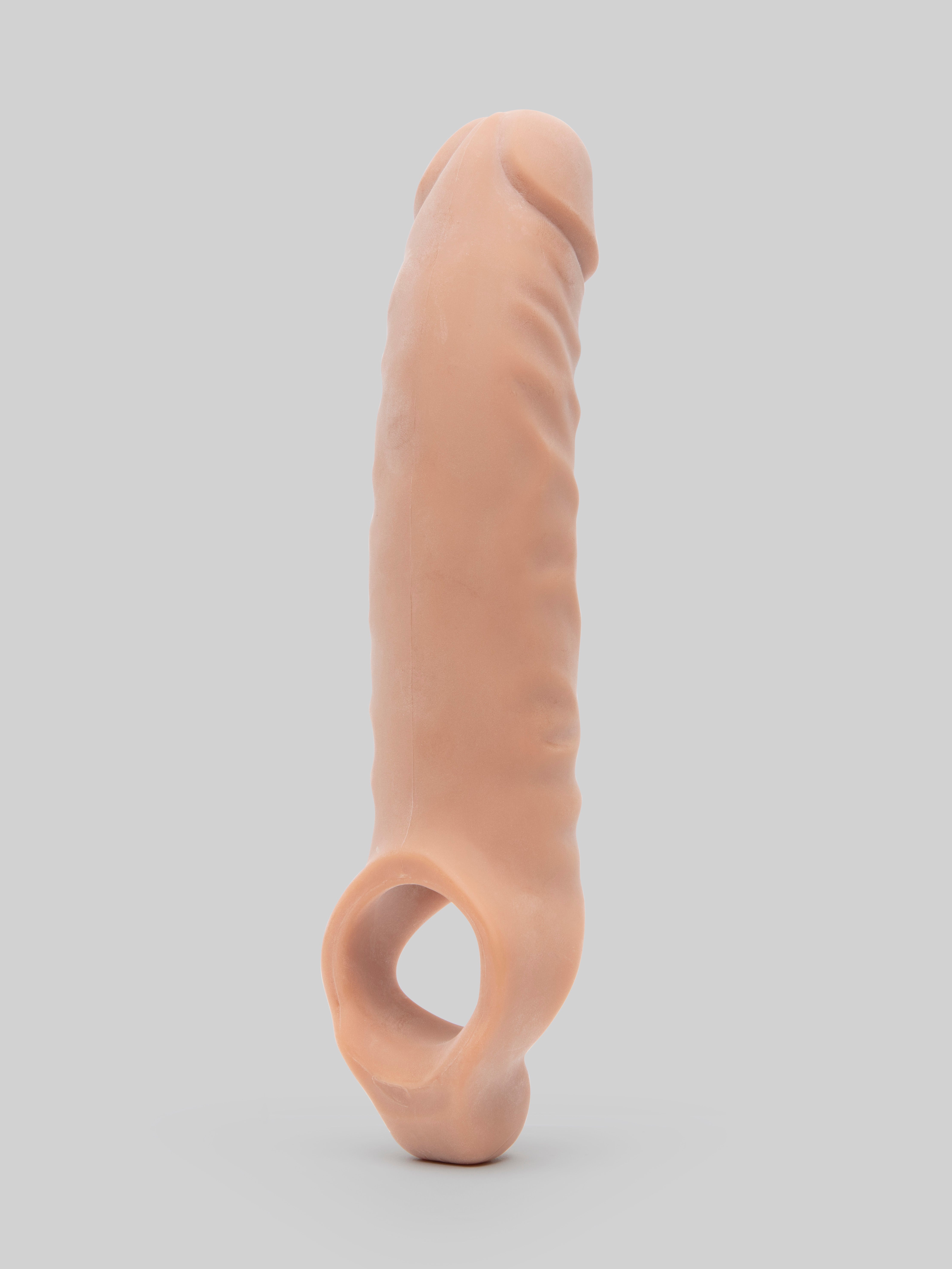 Lovehoney Mega Mighty Penisverlängerung mit Hodenschlaufe, Flesh Tan - Amorana