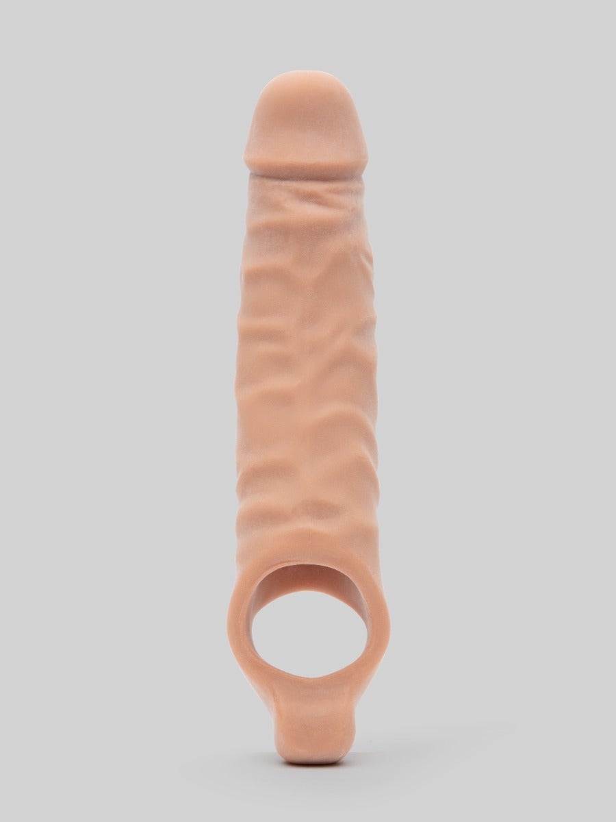 Lovehoney Mega Mighty 3 Extra Inches Penis Extender with Ball Loop Flesh Tan, Flesh Tan - Amorana