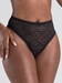 Lovehoney String taille haute dentelle