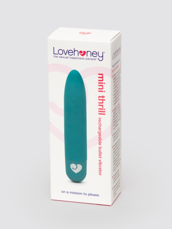 Lovehoney Mini Thrill aufladbarer Bullet-Vibrator aus Silikon |amorana