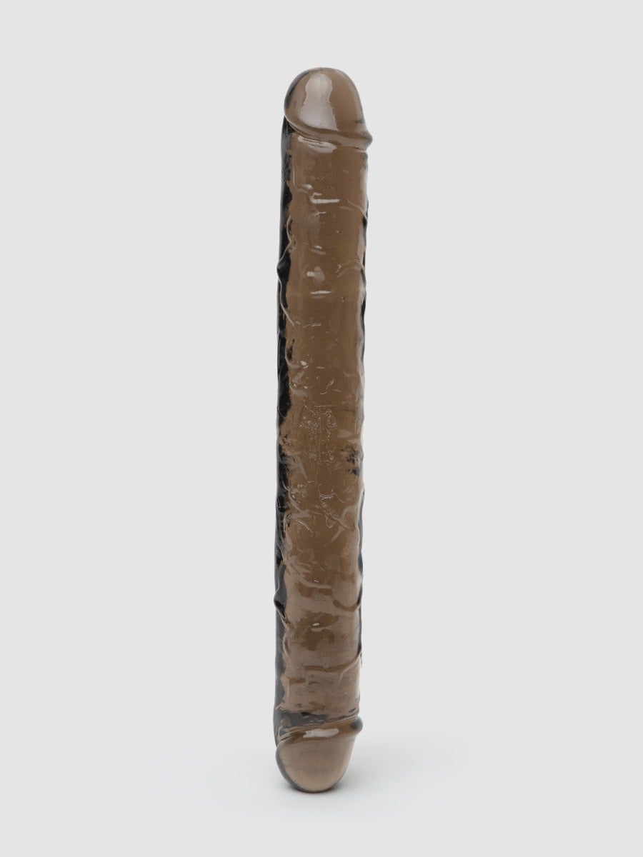 BASICS realistischer Doppeldildo, Schwarz - Amorana