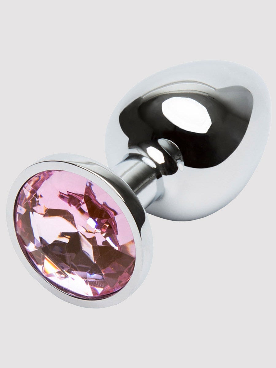 Lovehoney Secret Shine Anal Plug mit Kristall, Rosa - Amorana