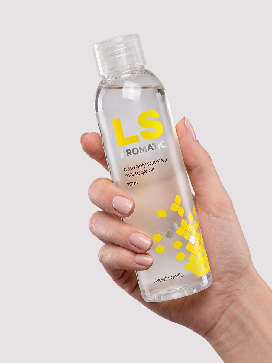 Lovespring LS Aromatic Warming Massage Oil 250 ml, Vanille - Amorana