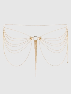 magnifique waist metallic chain waist jewelry amorana
