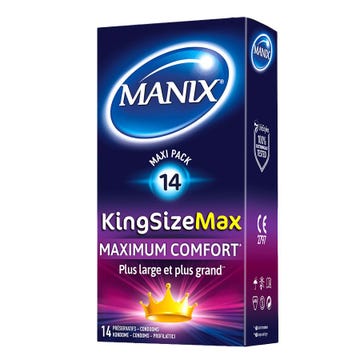 manix king size 14-stck kondome extra gross frontbild amorana