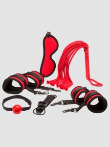 Bondage Boutique Red Hot Passion Soft-Bondage-Set