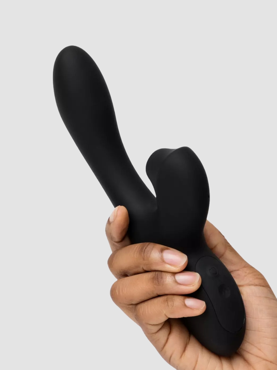 Lovehoney Dual Embrace Warming Rabbit Vibrator