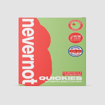 Nevernot Quickies lingettes intimes