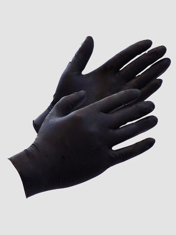 ninja black latex handschuhe amorana