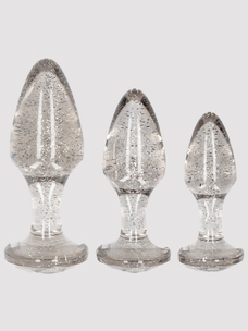 ouch acrylic anal plug set amorana konfi