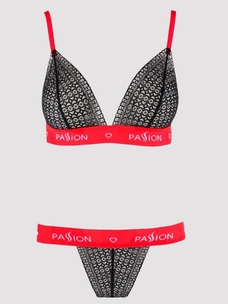 passion glamiss dessous set schwarz packshot vorne Amorana