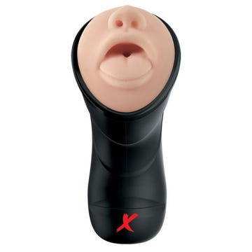 pdx elite deep throat vibrating stroker masturbator mit vibration frontbild amorana