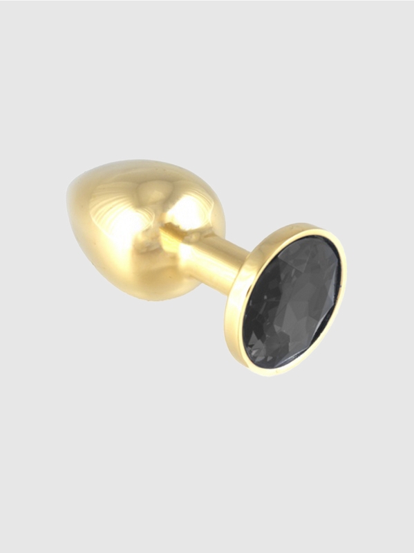 Anal Gold Plug mit Kristall (S) kaufen AMORANA Sex Shop Anal Gold Plug mit Kristall (S) kaufen AMORANA Sex Shop