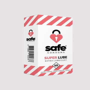 safe super lube kondom extra feucht 10stk front amorana