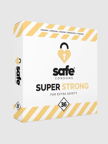 safe strong safe kondom extra stark 36stk front amorana