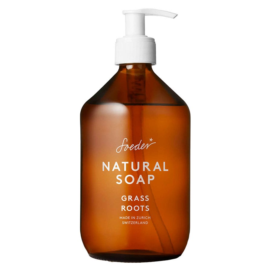 Image of Natural Soap Grass Roots - 500 ml