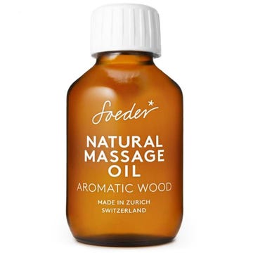 soeder natural massage oil aromatic wood front amorana