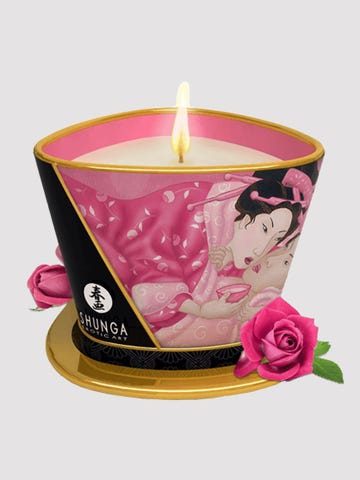 shunga massage candle aphrodisia massagekerze mood amorana