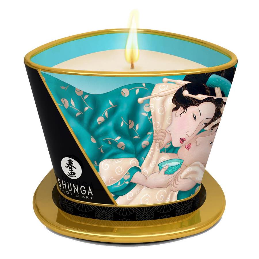 Image of Massage Candle - Lotus Blüte