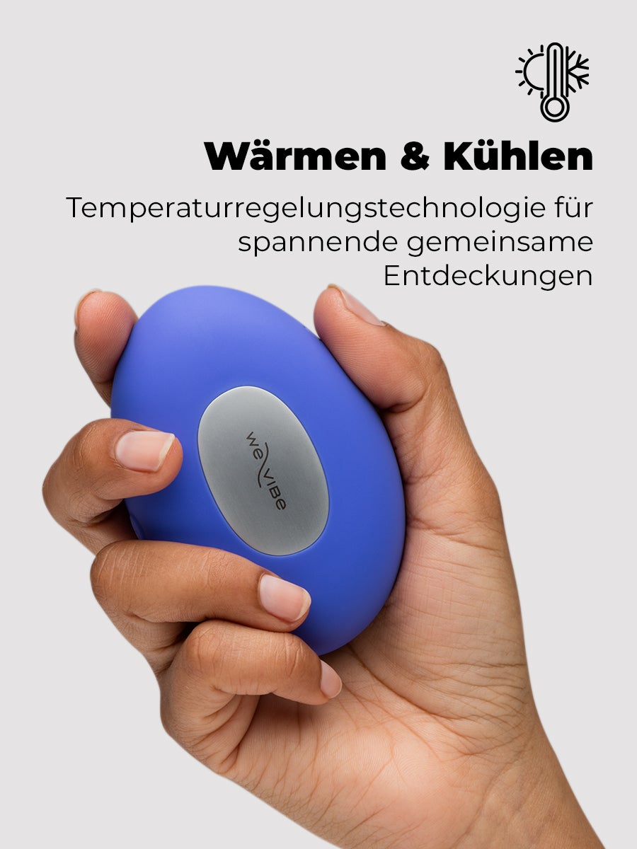 We-Vibe Temp Heating and Cooling Clitoral Vibrator Lavender Blue [Blue], Lavendel - Amorana