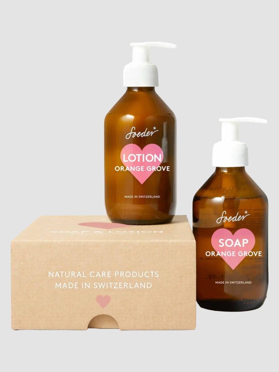 Soeder Love Box Orange Grove Seife und Lotion - Amorana