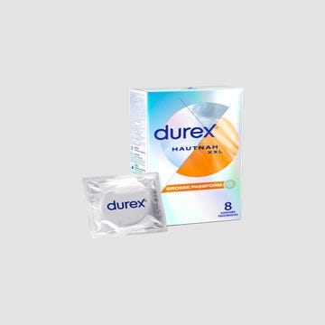 Durex Hautnah XXL Kondome 8 Stk.