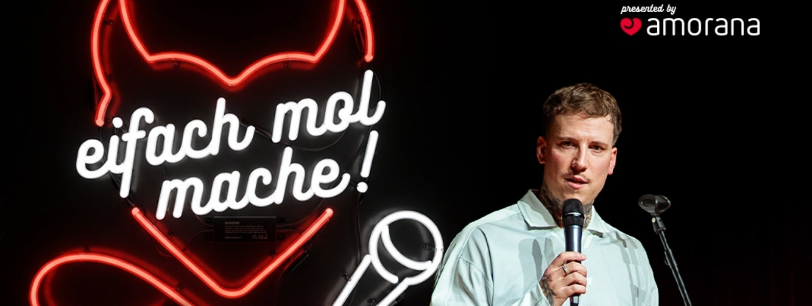 Amorana wird Presenting Partner von Fabio Landerts Crowdwork-Erfolg «Eifach mol mache!»