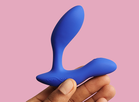 We-Vibe Vector+ in blau