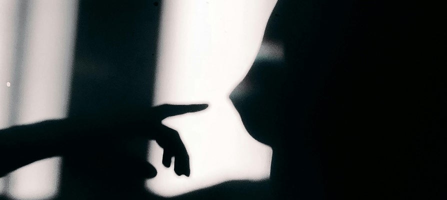 Woman modelling lingerie